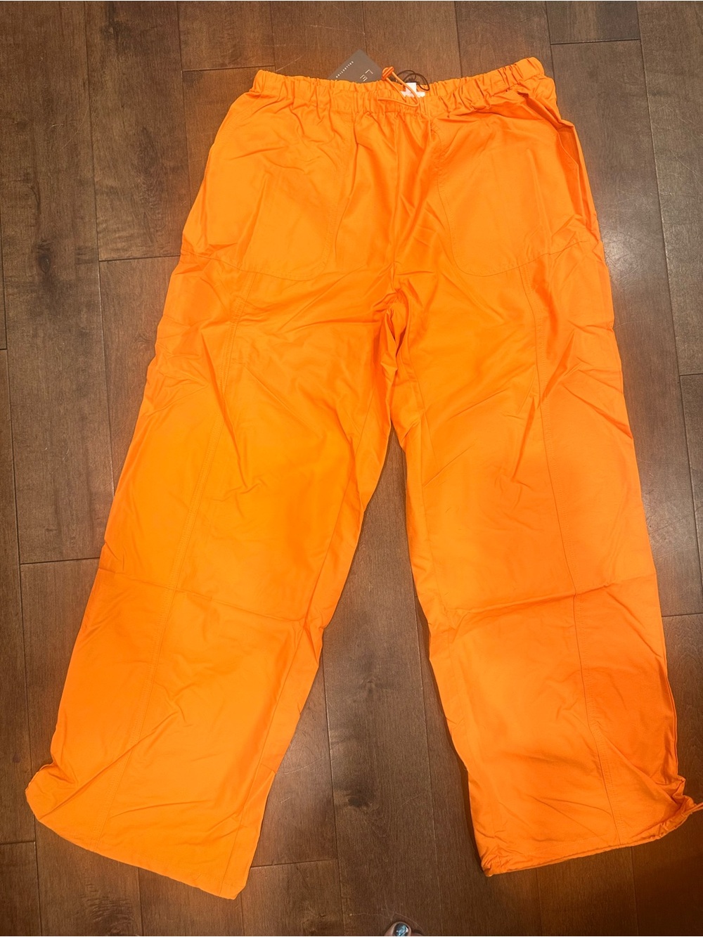 Le Lis Bright Orange Wide-Leg Pants